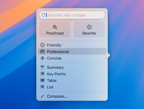 En AI-uppmaning på en skärm.