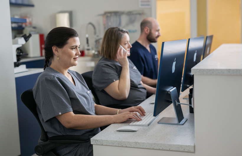 iMac antaa tiimeille helpon pääsyn potilastietoihin.
