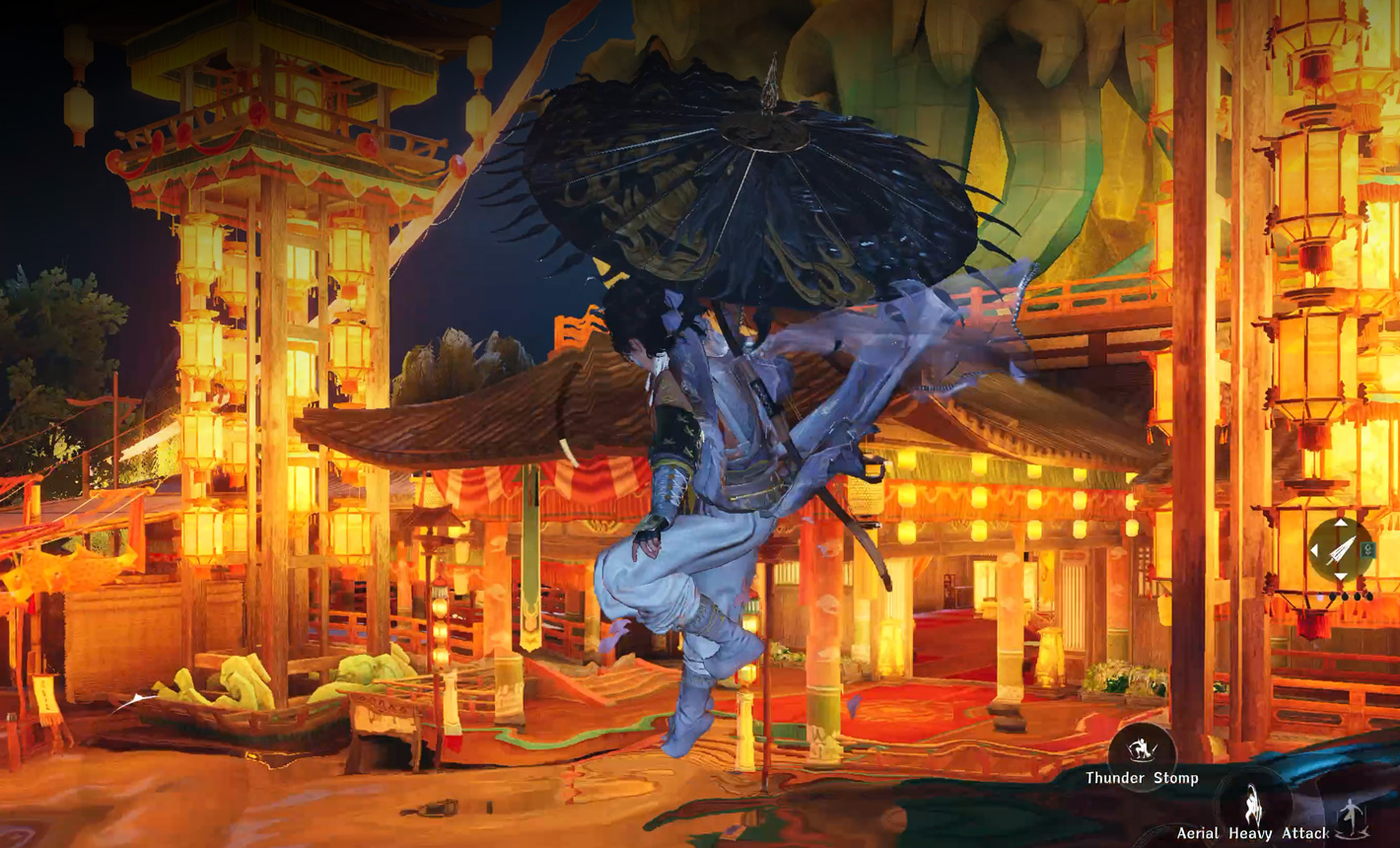 Imagine grafică a jocului video de acțiune Where Winds Meet