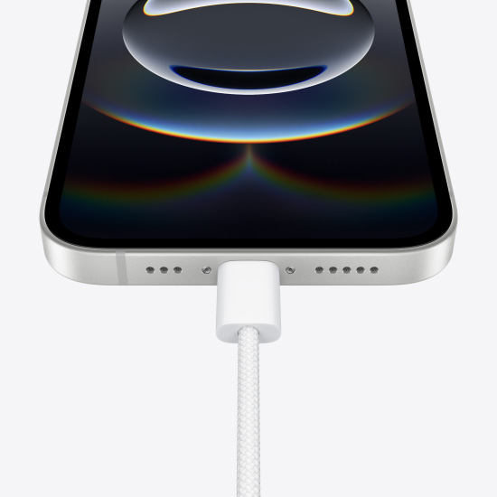 USB-C-poort op iPhone 16e.