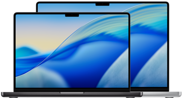 MacBook Pro de 14 pulgadas y de 16 pulgadas
