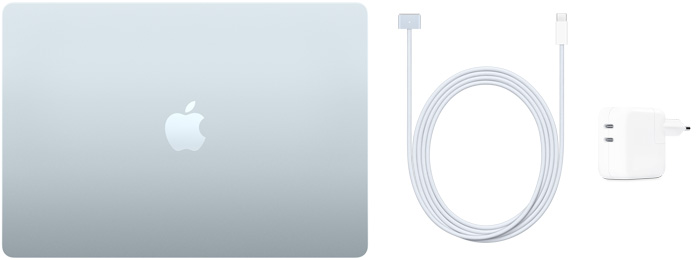 MacBook Air 15 inch, Cáp USB-C thành MagSafe 3 và Bộ Tiếp Hợp Nguồn Cổng USB-C Kép 35W